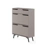 Hanah Home Astat Gabinete de Zapatos Mocha ligero